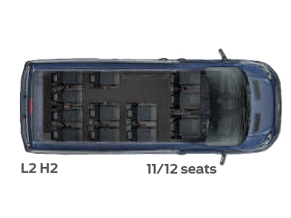 Ford TRANSIT 350 L2 MINIBUS DIESEL RWD 2.0 EcoBlue 130ps H2 12 Seater Trend